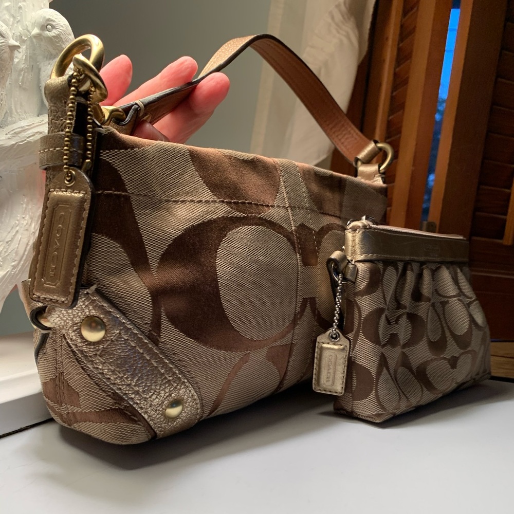 Coach Purse and Wristlet